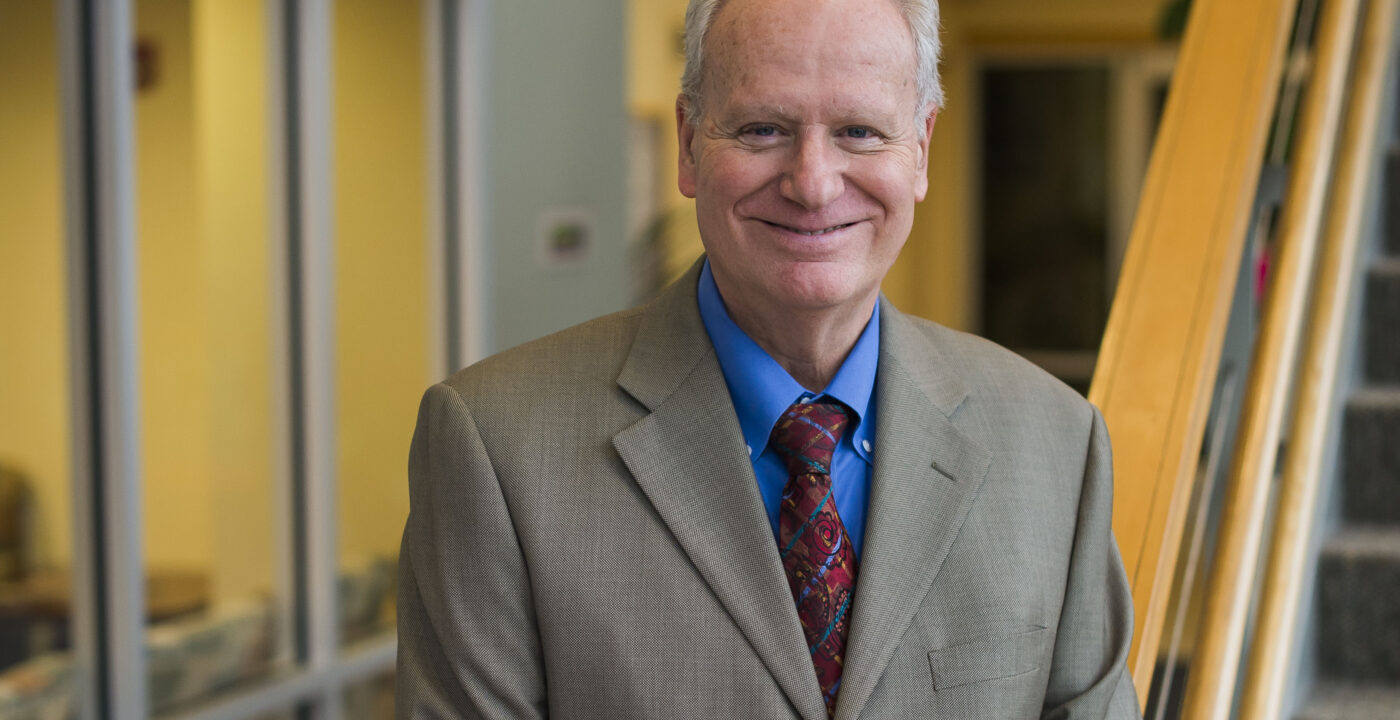 Dr. Huddlestone facing camera
