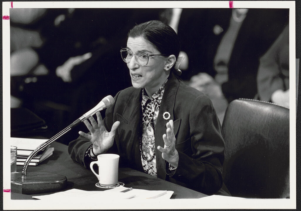 Ruth Bader Ginsburg from 1993
