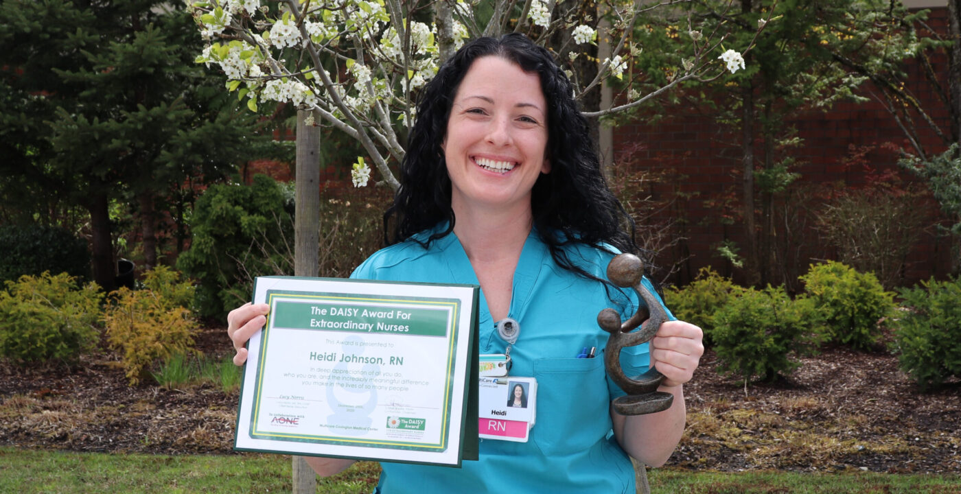 Daisy Award winner Heidi Johnson, RN