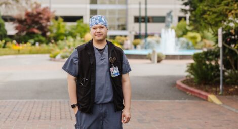 EJ, the respiratory therapist