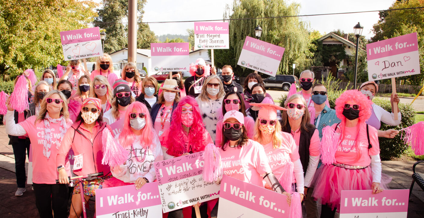 Group walking for breast cancer