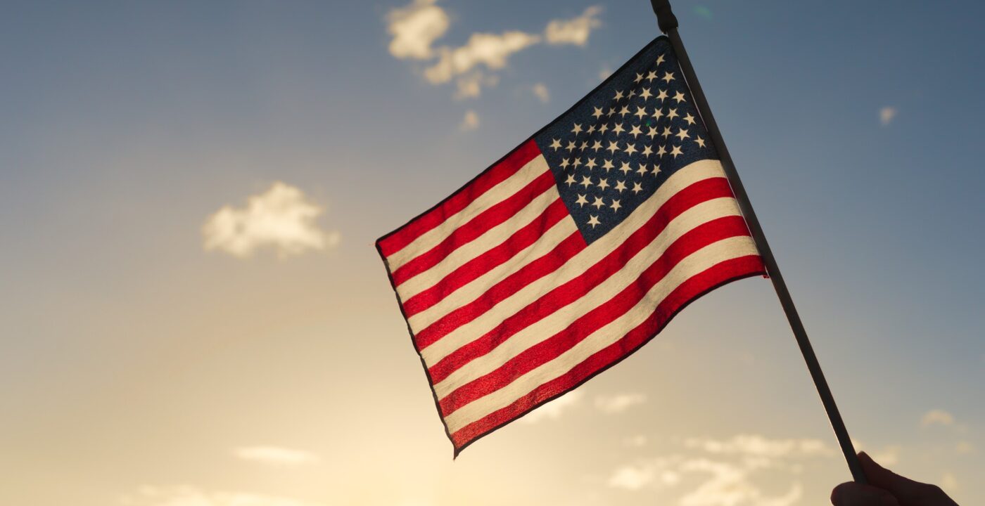 Photo of the American flag