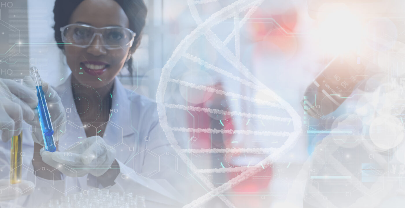 Black woman scientist