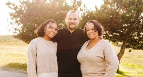 Tamia, Ed and Sharie Ramos