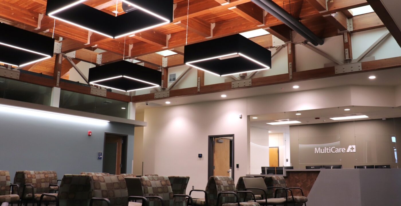 An interior shot of a building.