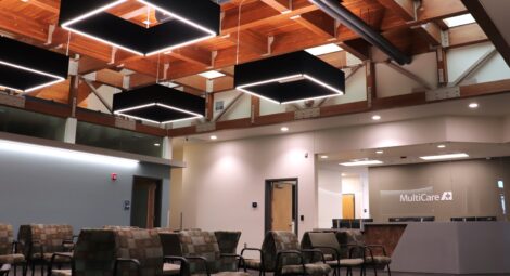 An interior shot of a building.
