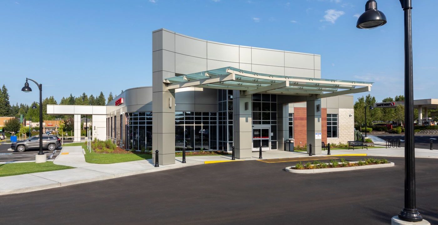Exterior of neighborhood emergency room