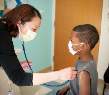Mary Bridge Children's patient and provider