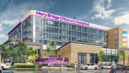 Sketch of new Mary Bridge Hospital