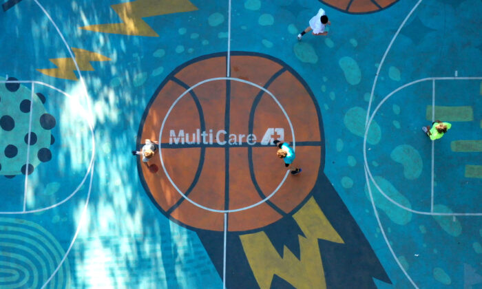 Hooptown Basketball Court
