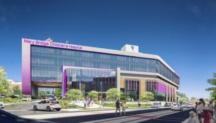 Rendering of new Mary Bridge Children's Hospital