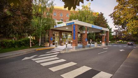 Entrance to Yakima Memorial Hospital