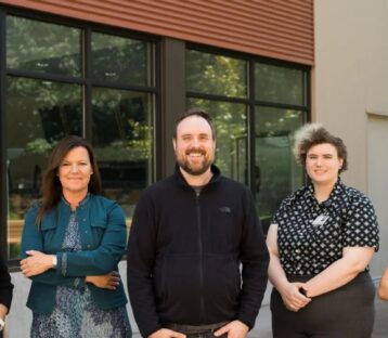 Behavioral health team poses for group photo