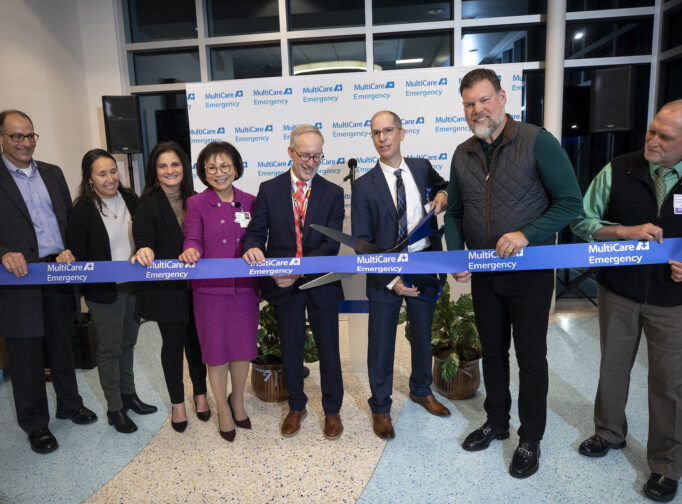 Ribbon-cutting event for the new MultiCare Emergency Hospital in Lacey, Washington, taken on Tuesday, Dec. 5, 2023.