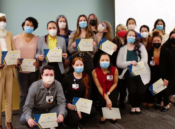 MultiCare Health System’s RN Transition to Practice Program graduating class