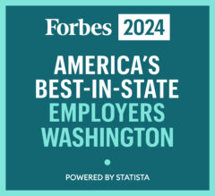 Forbes 2024 - America's best-in-state employers - Washington